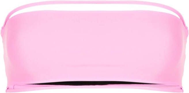 Gloria Coelho Bikini met string detail Roze