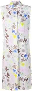 Gloria Coelho Midi-jurk met bloemenprint Beige