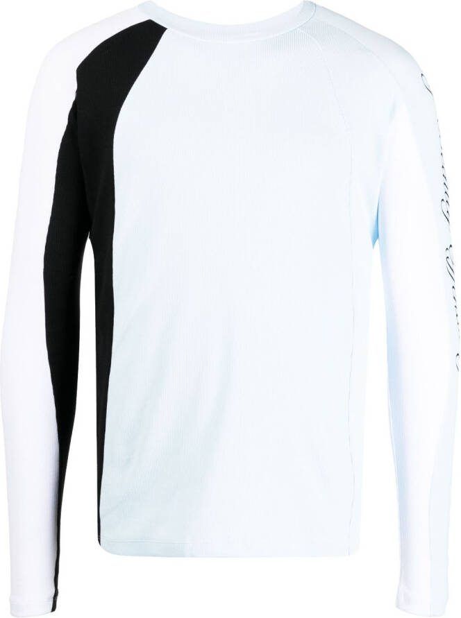 GmbH T-shirt met logoprint Blauw
