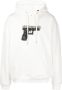 God's Masterful Children Hoodie verfraaid met kristallen Wit - Thumbnail 1