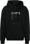 God's Masterful Children Hoodie verfraaid met kristallen Zwart - Thumbnail 1