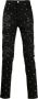 God's Masterful Children Jeans verfraaid met kristallen Zwart - Thumbnail 1