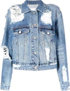 Goen.J Denim jas Blauw