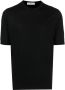 GOES BOTANICAL T-shirt met ronde hals Zwart - Thumbnail 1