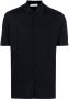 GOES BOTANICAL Poloshirt van merinowol Blauw - Thumbnail 1