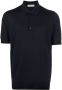 GOES BOTANICAL Poloshirt van merinowol Blauw - Thumbnail 1