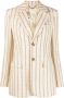 Golden Goose Blazer met enkele rij knopen Beige - Thumbnail 1