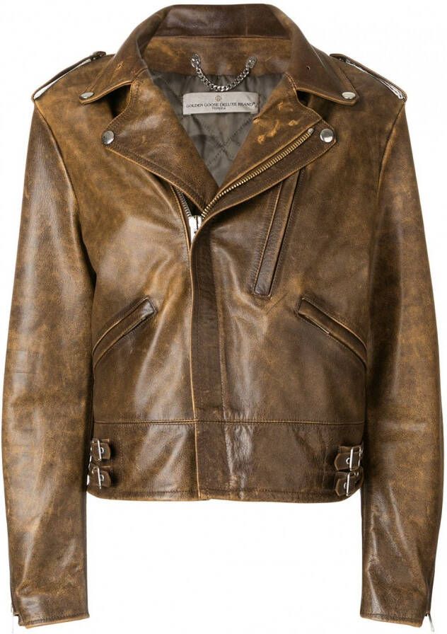 Golden Goose Chiodo jacket Bruin