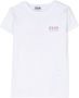 Golden Goose Kids T-shirt met glitter Wit - Thumbnail 1