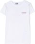 Golden Goose Kids T-shirt met glitter Wit - Thumbnail 1