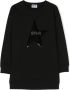 Golden Goose Kids Sweaterjurk met pailletten Zwart - Thumbnail 1