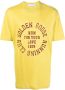 Golden Goose T-shirt met logoprint Geel - Thumbnail 1