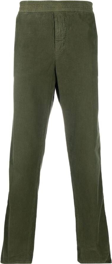 Golden Goose Ribfluwelen broek Groen