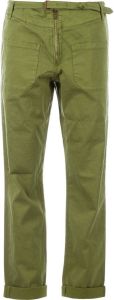Golden Goose slim fit trouser Groen