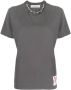 Golden Goose T-shirt verfraaid met kristallen Grijs - Thumbnail 1