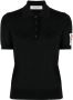 Golden Goose Poloshirt met korte mouwen Zwart - Thumbnail 1