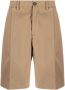 Golden Goose Bermuda shorts met wijde pijpen Beige - Thumbnail 1