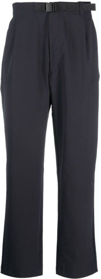 Goldwin Broek met ceintuur Blauw