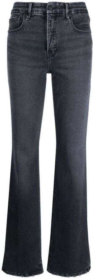 Good American Bootcut jeans Zwart