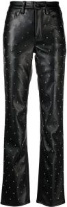 Good American Good Icon crystal-embellished trousers Zwart