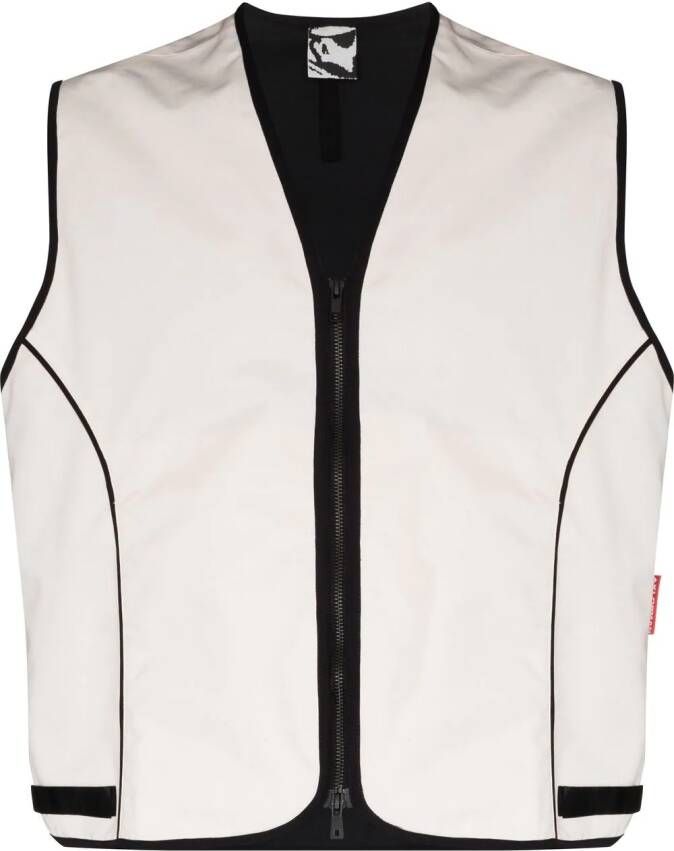 GR10K Gewatteerde bodywarmer Beige