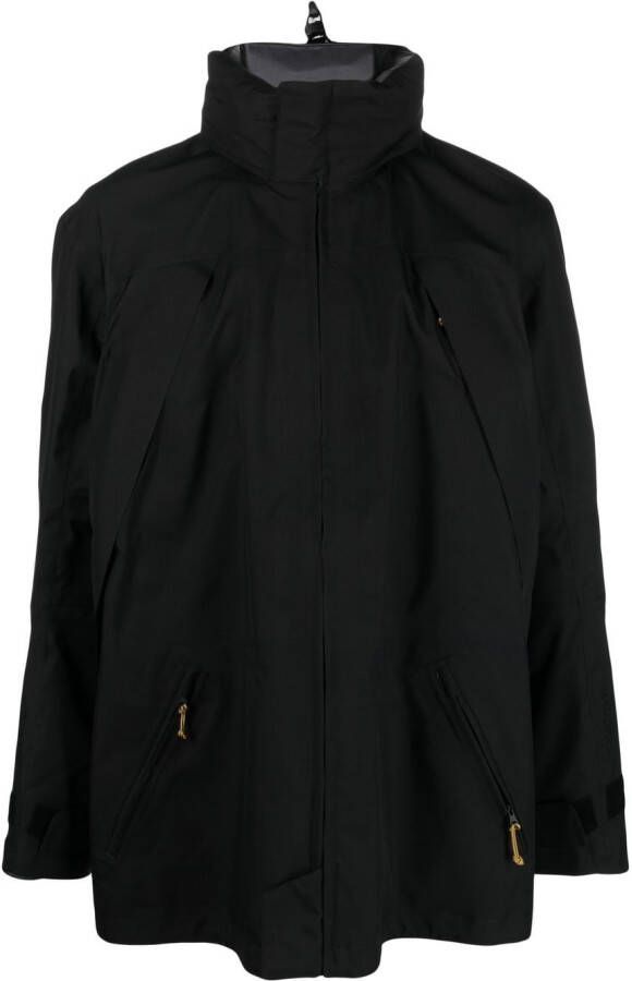 GR10K Park met hoge hals Zwart