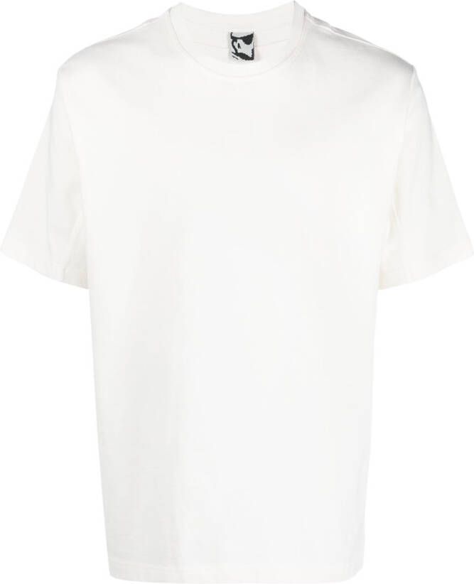 GR10K Katoenen T-shirt Wit
