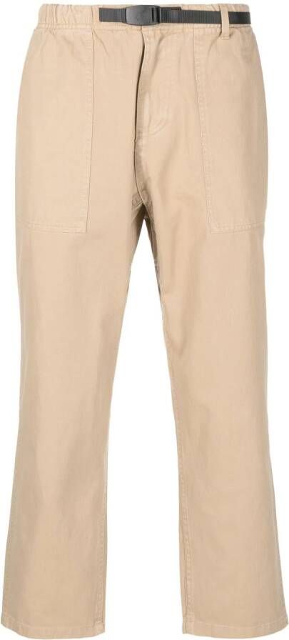 Gramicci Broek met ceintuur Beige