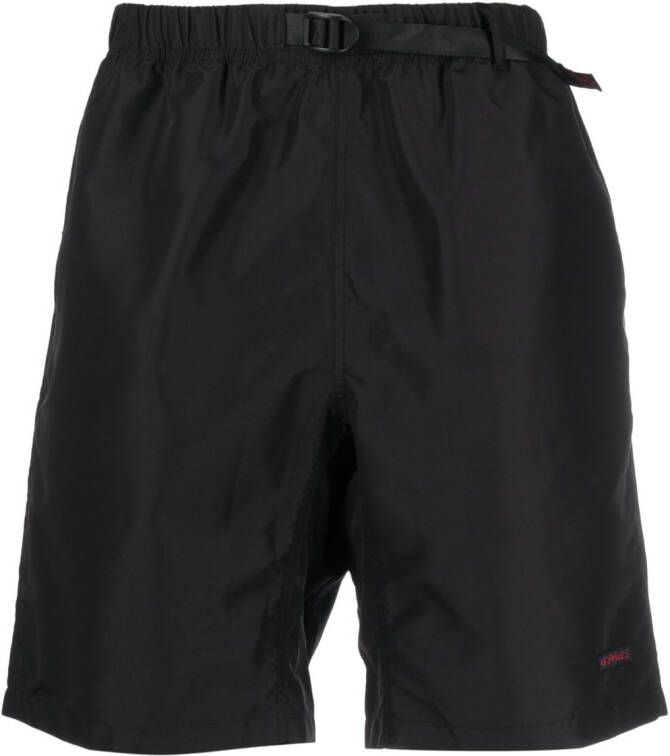 Gramicci Shorts met gespdetail Zwart