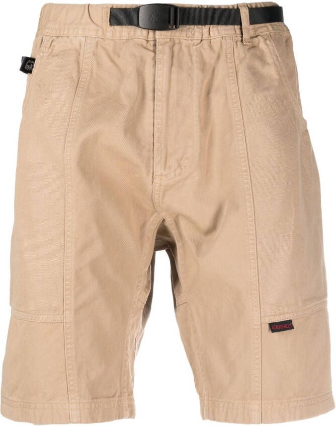 Gramicci Katoenen shorts Beige