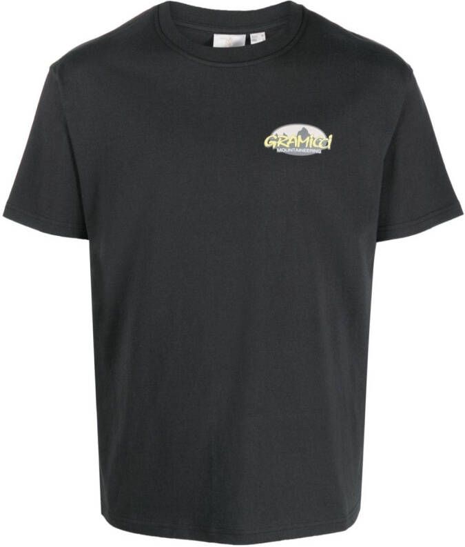 Gramicci T-shirt met logoprint Zwart