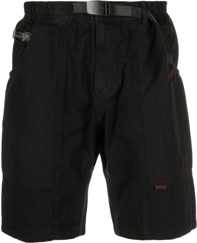 Gramicci Shorts met gespdetail Zwart