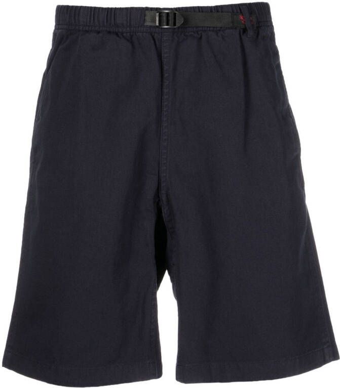 Gramicci Shorts met gespsluiting Blauw