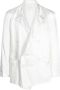 Greg Lauren Blazer met dubbele rij knopen Wit - Thumbnail 1