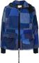 Greg Lauren Jas met patchwork Blauw - Thumbnail 1