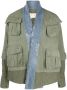Greg Lauren Katoenen jack Groen - Thumbnail 1