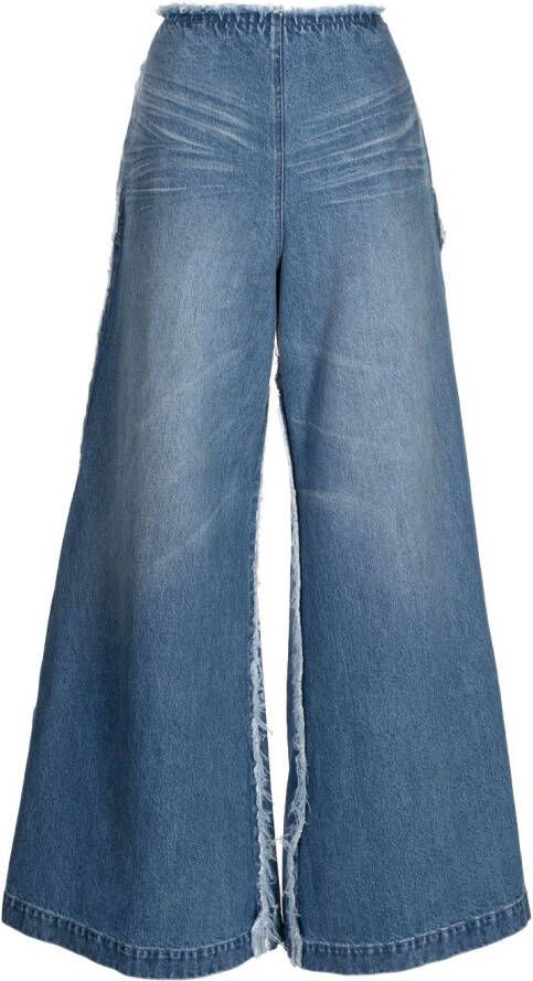 Ground Zero Flared jeans Blauw