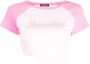 Ground Zero T-shirt met logopatch Roze - Thumbnail 1