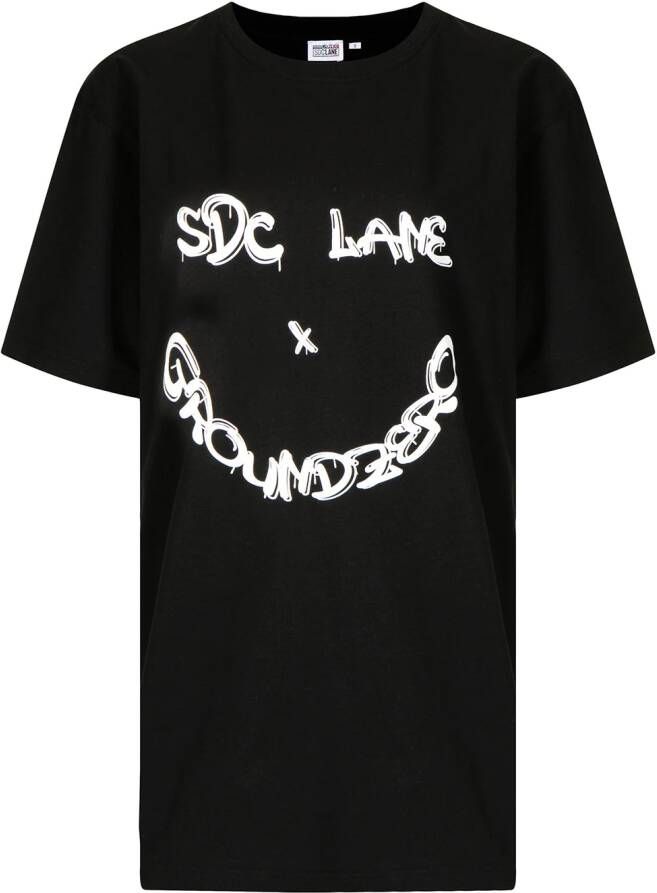 Ground Zero x SDC Lane T-shirt Zwart