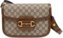 Gucci 1955 Horsebit schoudertas Bruin - Thumbnail 1