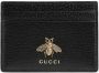 Gucci Leren pasjeshouder Zwart - Thumbnail 1