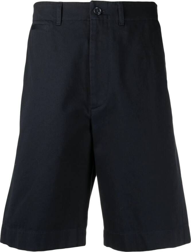 Gucci Bermuda shorts met logopatch Blauw