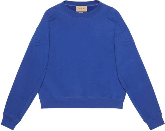 Gucci Cities sweater met logoprint Blauw