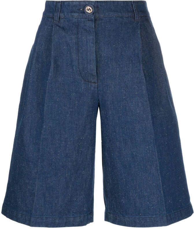 Gucci Denim bermuda shorts Blauw