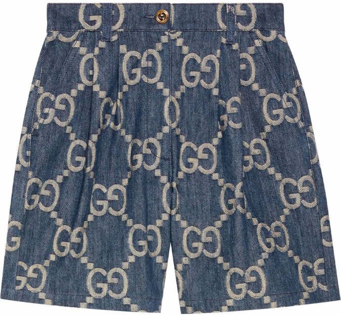 Gucci Denim shorts Blauw