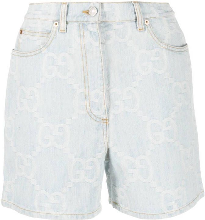 Gucci Denim shorts Blauw