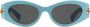 Gucci Eyewear Zonnebril met cat-eye montuur Blauw - Thumbnail 1