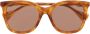 Gucci Eyewear GG zonnebril met cat-eye montuur Bruin - Thumbnail 1