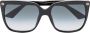 Gucci Eyewear GG zonnebril met vierkant montuur Zwart - Thumbnail 1
