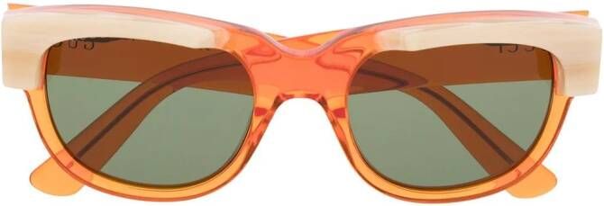 Gucci Eyewear GG1165S zonnebril met cat-eye montuur Oranje